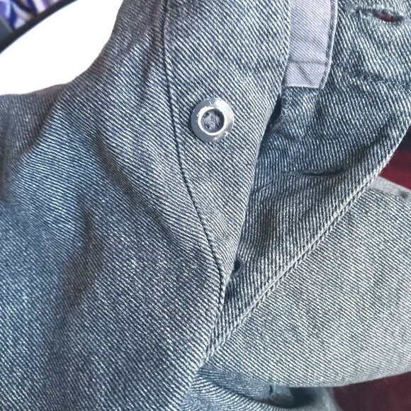 Vintage Swiss Army Work Pants 46x31 Buttonfly 1976 70's Mens Trousers - Picture 7 of 7